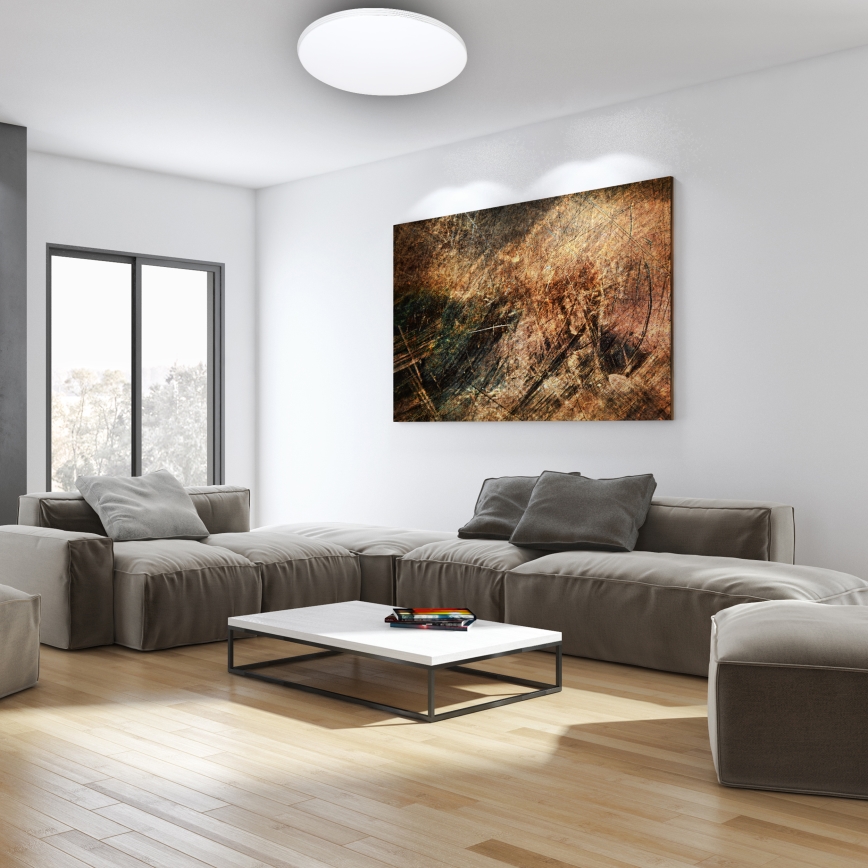 LED himmennettävä Kattovalo kaukosäätimellä SIENA LED/68W/230V