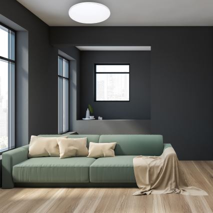 LED himmennettävä Kattovalo kaukosäätimellä SIENA LED/68W/230V