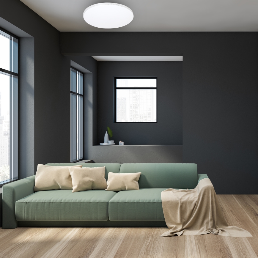 LED himmennettävä Kattovalo kaukosäätimellä SIENA LED/68W/230V
