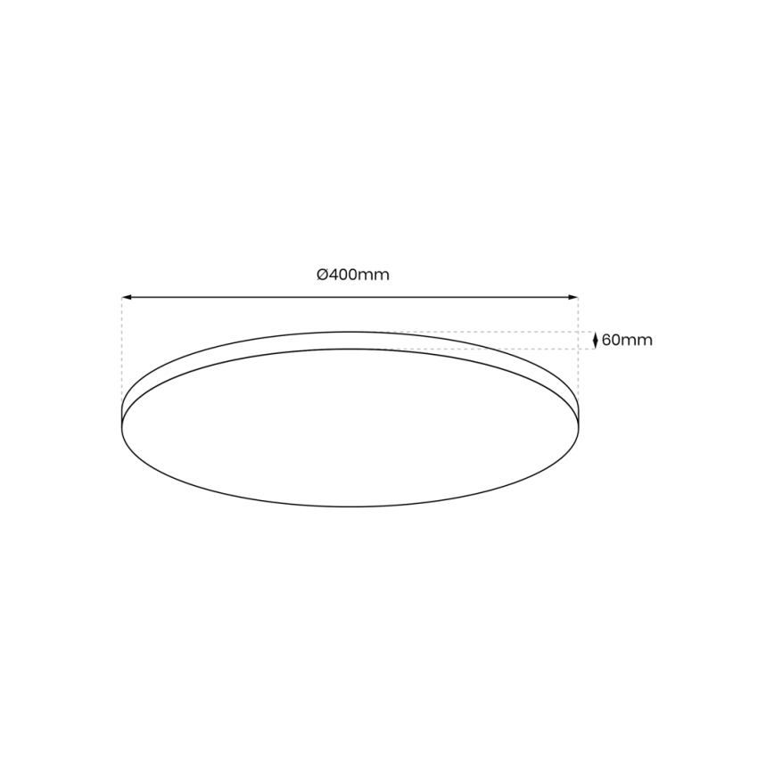 LED Himmennettävä kattovalo LAYLA LED/33W/230V 3000/4000/6000K kulta + kaukosäädin