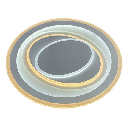 LED Himmennettävä kattovalaisin LED/100W/230V 3000-6500K + kaukosäädin