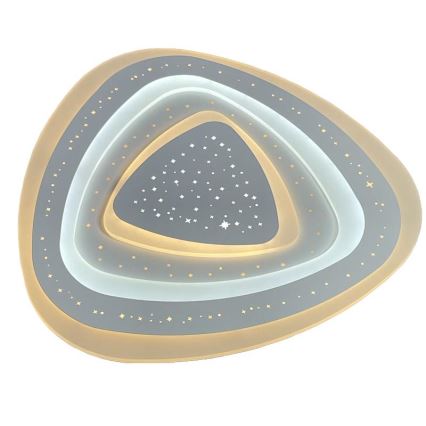 LED Himmennettävä kattovalaisin LED/105W/230V 3000-6500K + kaukosäädin