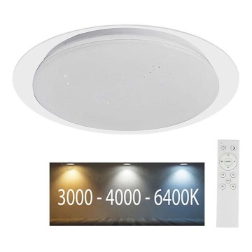 LED Himmennettävä kattovalo LED/40W/230V 3000K/4000K/6500K + kaukosäädin