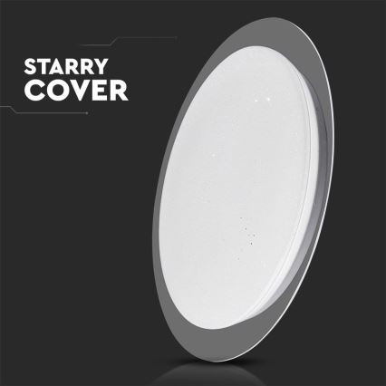 LED Himmennettävä kattovalo LED/40W/230V 3000K/4000K/6500K + kaukosäädin