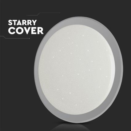 LED Himmennettävä kattovalo LED/40W/230V 3000K/4000K/6500K + kaukosäädin