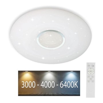 LED Himmennettävä kattovalo LED/40W/230V 3000K/4000K/6500K + kaukosäädin