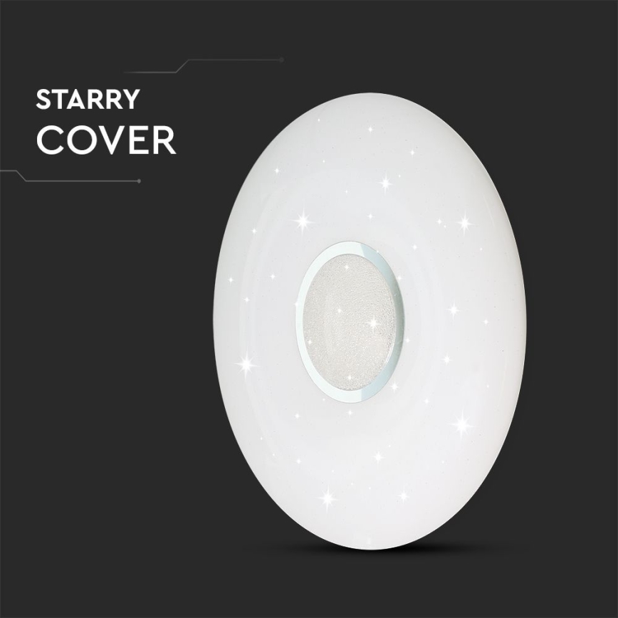 LED Himmennettävä kattovalo LED/40W/230V 3000K/4000K/6500K + kaukosäädin