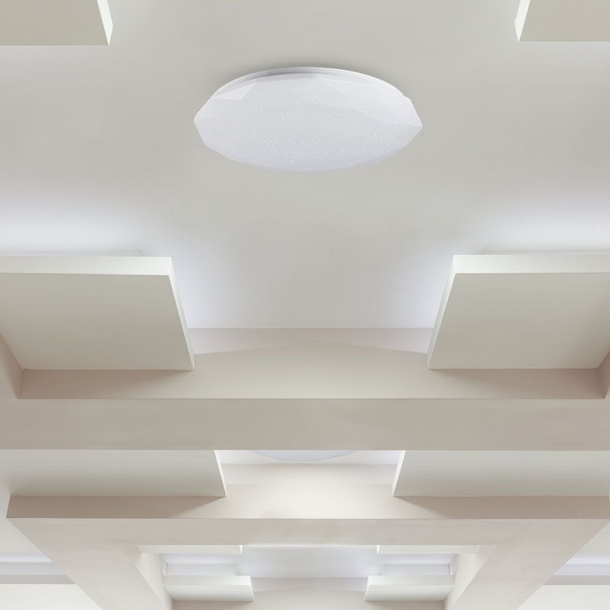 LED Himmennettävä kattovalo LED/40W/230V 3000K/4000K/6500K + kaukosäädin