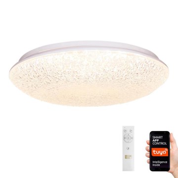 LED Himmennettävä kattovalo LED/48W/230V 2700-6500K Wi-Fi Tuya + kauko-ohjain