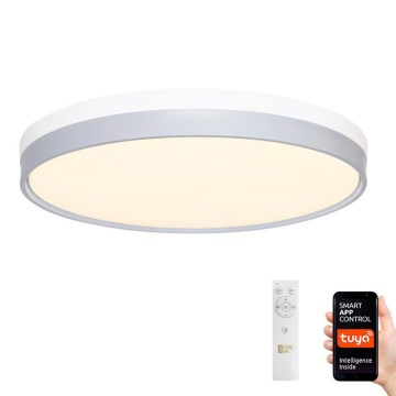 LED Himmennettävä kattovalo LED/48W/230V 2700-6500K Wi-Fi Tuya + kauko-ohjain