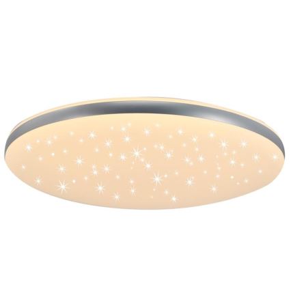 LED Himmennettävä kattovalo LED/48W/230V 2700-6500K Wi-Fi Tuya + kauko-ohjain
