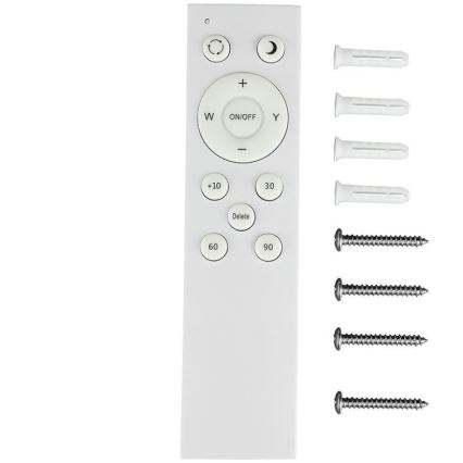 LED Himmennettävä kattovalo LED/60W/230V 3000K/4000K/6500K + kaukosäädin