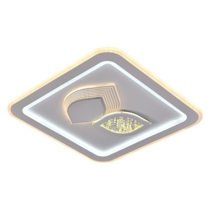 LED Himmennettävä kattovalaisin LED/95W/230V 3000-6500K + kaukosäädin