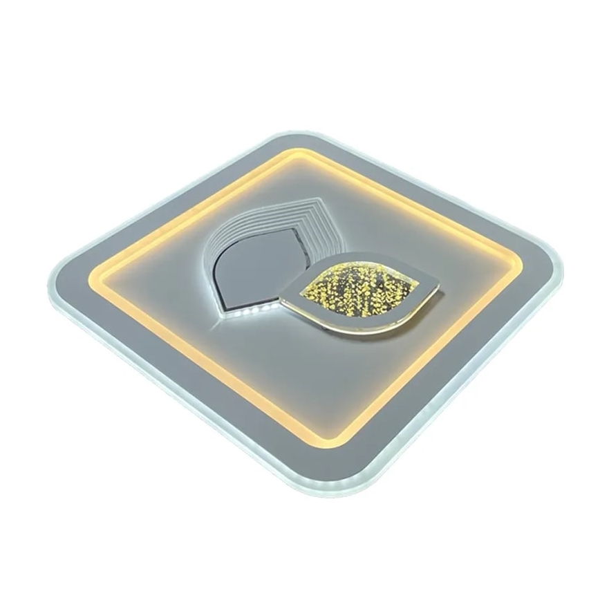 LED Himmennettävä kattovalaisin LED/95W/230V 3000-6500K + kaukosäädin