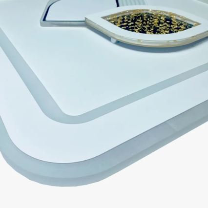 LED Himmennettävä kattovalaisin LED/95W/230V 3000-6500K + kaukosäädin