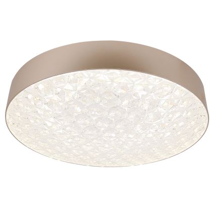LED Himmennettävä kattovalo LUXON LED/60W/230V 2800-6500K beige + kaukosäädin