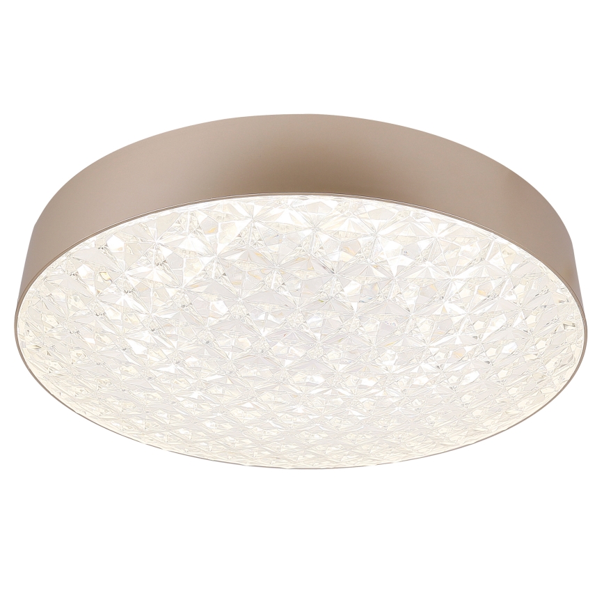 LED Himmennettävä kattovalo LUXON LED/60W/230V 2800-6500K beige + kaukosäädin