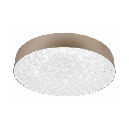 LED Himmennettävä kattovalo LUXON LED/60W/230V 2800-6500K beige + kaukosäädin