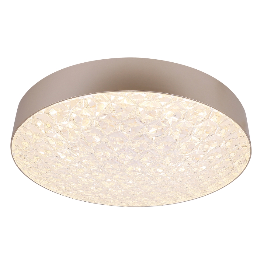 LED Himmennettävä kattovalo LUXON LED/60W/230V 2800-6500K beige + kaukosäädin