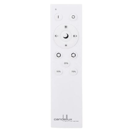 LED Himmennettävä kattovalo LUXON LED/60W/230V 2800-6500K beige + kaukosäädin