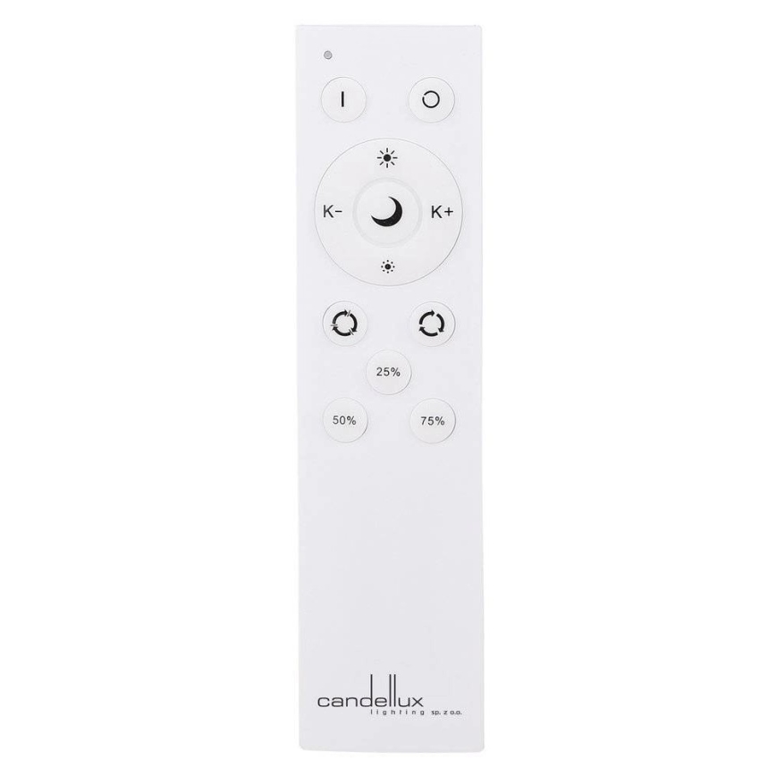LED Himmennettävä kattovalo LUXON LED/60W/230V 2800-6500K beige + kaukosäädin