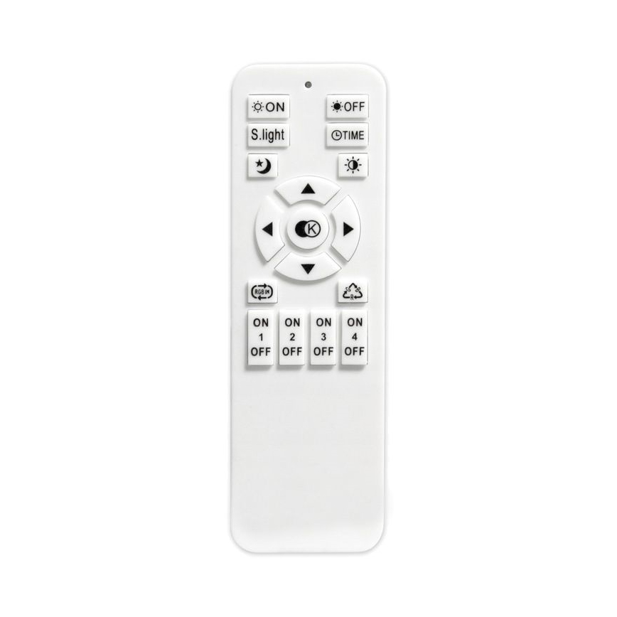 LED Himmennettävä kattovalo NOVA LED/54W/230V 3000-6500K musta + kaukosäädin