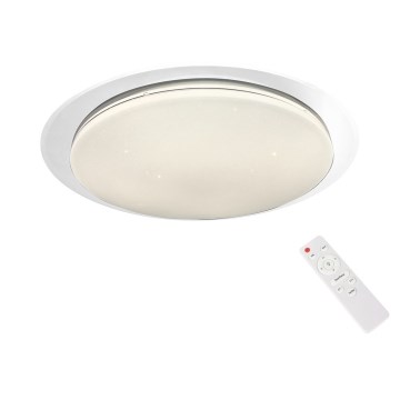 LED Himmennettävä kattovalo ONTARIO LED/24W/230V 3000-6000K + kaukosäädin