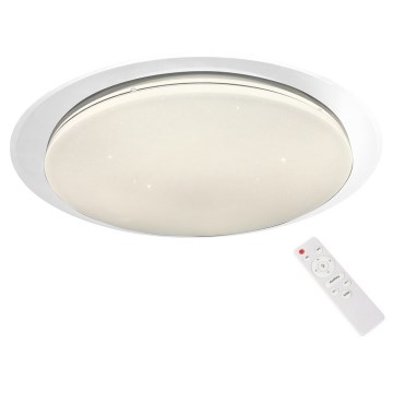 LED Himmennettävä kattovalo ONTARIO LED/80W/230V 3000-6000K + kaukosäädin