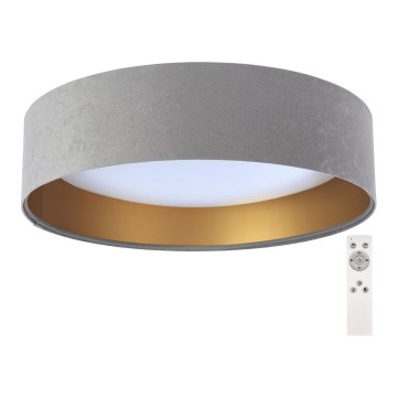 LED Himmennettävä kattovalo SMART GALAXY LED/24W/230V harmaa/kulta + kaukosäädin