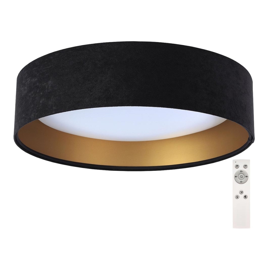 LED Himmennettävä kattovalo SMART GALAXY LED/24W/230V musta/kulta +kaukosäädin