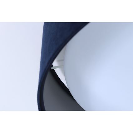 LED Himmennettävä kattovalo SMART GALAXY LED/24W/230V sininen/hopea 3000-6500K  + kaukosäädin