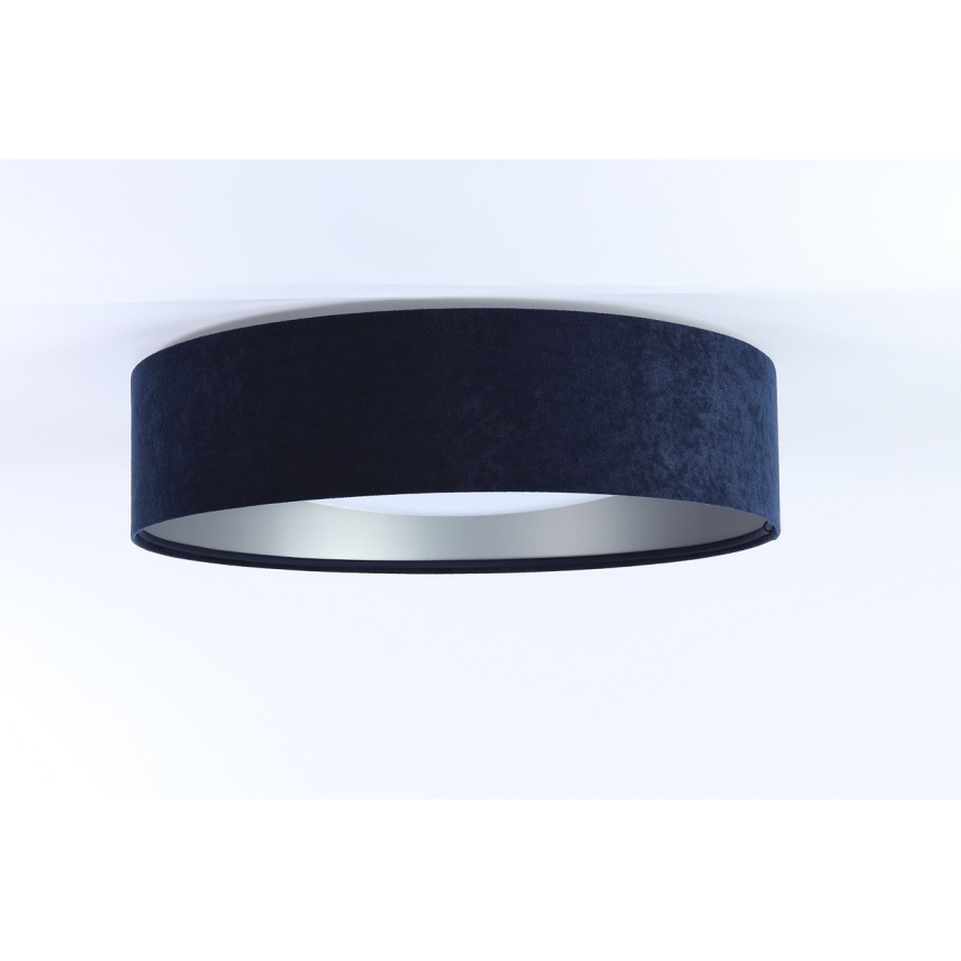 LED Himmennettävä kattovalo SMART GALAXY LED/24W/230V sininen/hopea 3000-6500K  + kaukosäädin