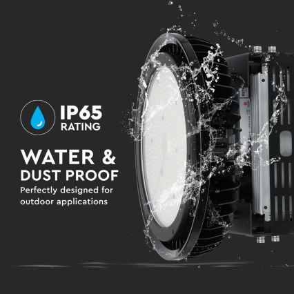 LED Himmennettävä kestävä valo High Bay LED/500W/230V 4000K IP65 musta