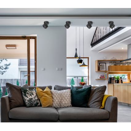 LED Himmennettävä kohdevalo LAHTI LED/13,5W/230V 3000K CRI 90 musta