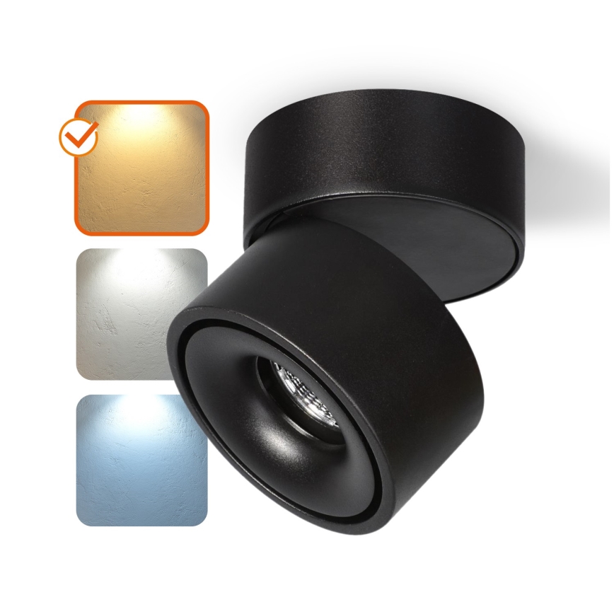 LED Himmennettävä kohdevalo LAHTI LED/13,5W/230V 3000K CRI 90 musta