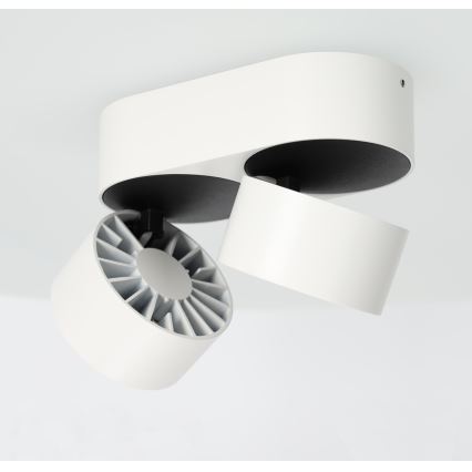 LED Himmennettävä kohdevalo LAHTI MINI 2xLED/9W/230V 3000K CRI 90 valkoinen