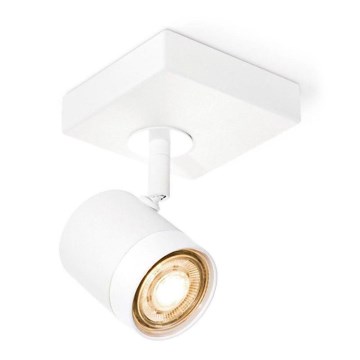 LED Himmennettävä kohdevalo MANU 1xGU10/5,8W/230V valkoinen