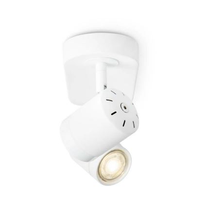 LED Himmennettävä kohdevalo MANU 2xGU10/5,8W/230V valkoinen