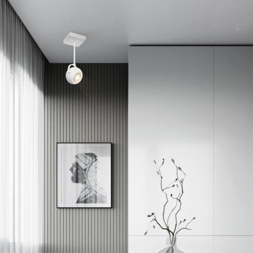 LED Himmennettävä kohdevalo NOP 1xGU10/5,8W/230V valkoinen