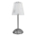 LED himmennettävä kosketuksella ladattava pöytävalaisin ELBA LED/1,6W/800 mAh mattakromi/kirkas