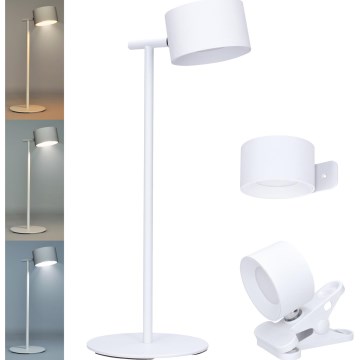 LED Himmennettävä kosketus ladattava lamppu 3in1 LED/4W/2000 mAh 3000/4000/6500K valkoinen
