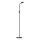 LED Himmennettävä kosketus lattialamppu BRUNO LED/3W/230V 3000/4000/6500K musta