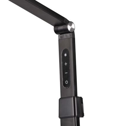 LED Himmennettävä kosketus lattialamppu FERRARA LED/13W/230V 3000/4000/6000K musta