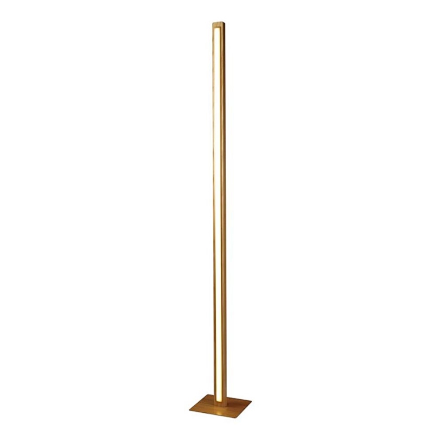 LED Himmennettävä kosketus lattialamppu RODNEY LED/35W/230V puu