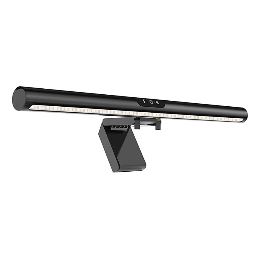 LED Himmennettävä kosketus monitori valaistus LED/5W/5V 3000/4000/5000/6000K 42 cm musta