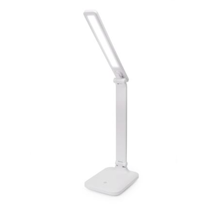 LED Himmennettävä kosketuspöytävalaisin langattomalla latauksella ja USB-portti REMUS LED/5W/230V valkoinen