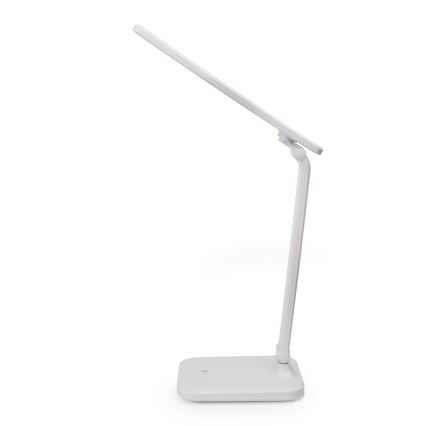 LED Himmennettävä kosketuspöytävalaisin langattomalla latauksella ja USB-portti REMUS LED/5W/230V valkoinen