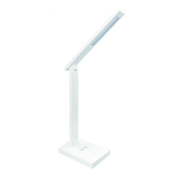 LED Himmennettävä kosketuslamppu langattomalla latauksella LISA LED/5W/230V + USB