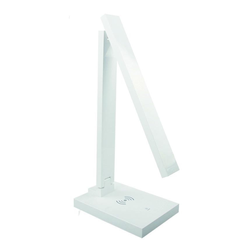 LED Himmennettävä kosketuslamppu langattomalla latauksella LISA LED/5W/230V + USB
