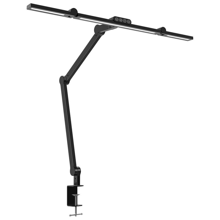 LED himmennettävä kosketusohjattu joustava pöytälamppu LED/24W/230V 3000-6500K CRI 92 musta